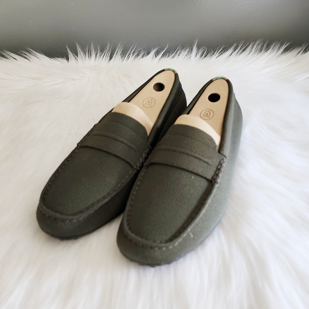 *NWOB* Rothy's Men's Driving Loafer in Olive Green